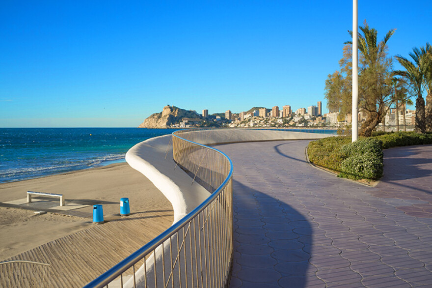 Paseo Marítimo en Benidorm