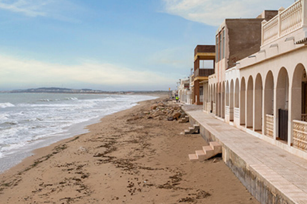 Destino de playa, también vivo en invierno