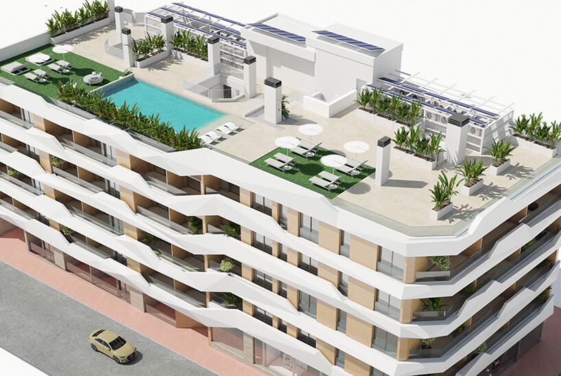 Apartamentos de obra nueva en Guardamar del Segura: Edificio Olas
