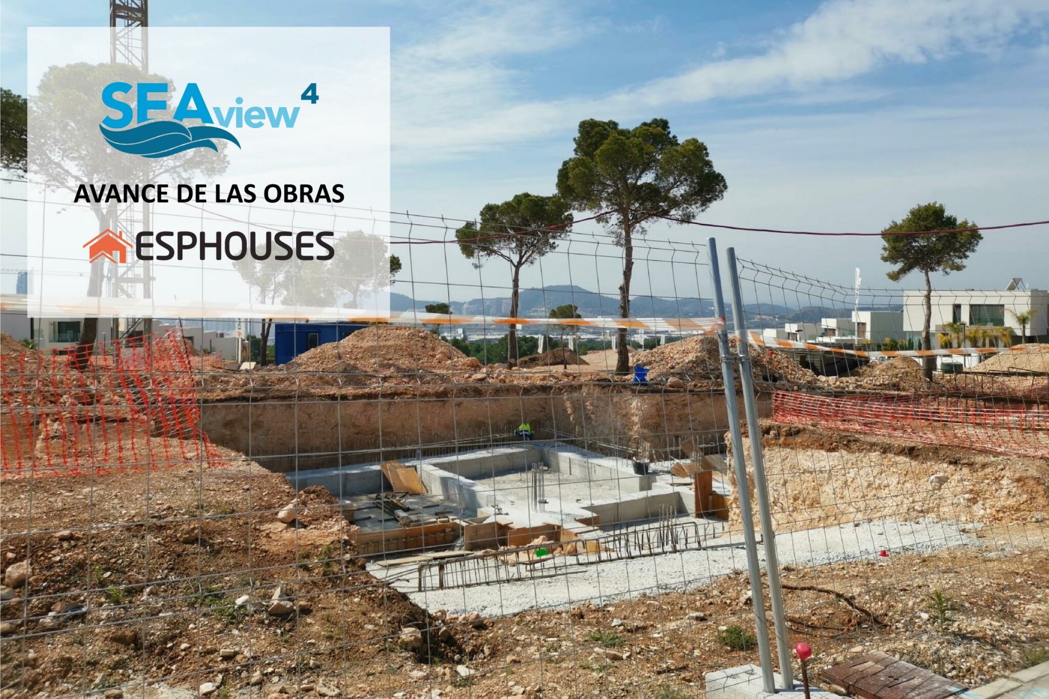 SEAVIEW 4 - Continuamos con los trabajos de ferralla y encofrado de nuestra última promoción