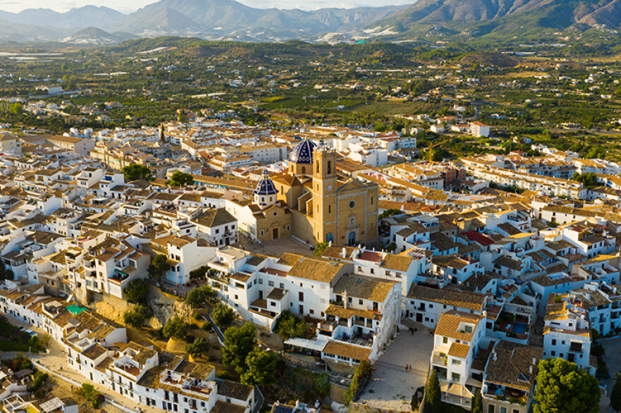 Pueblo de Altea, casco antiguo