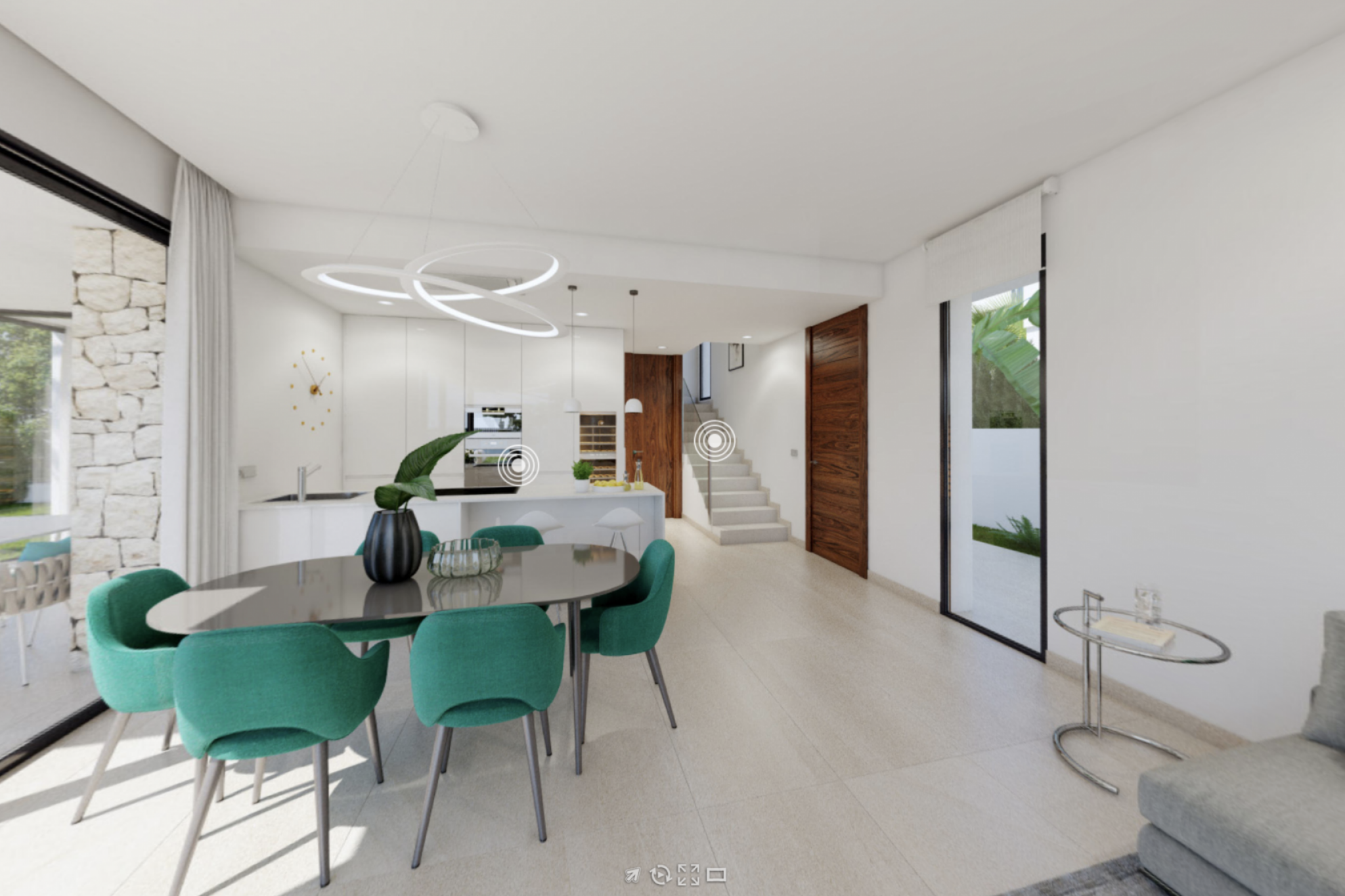 Tour virtual 360º por una de las villas de Residencial SEAVIEW 4 en Sierra Cortina