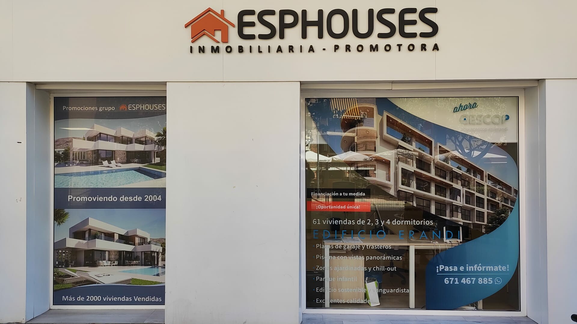 Oficina promotora inmobiliaria en Alicante