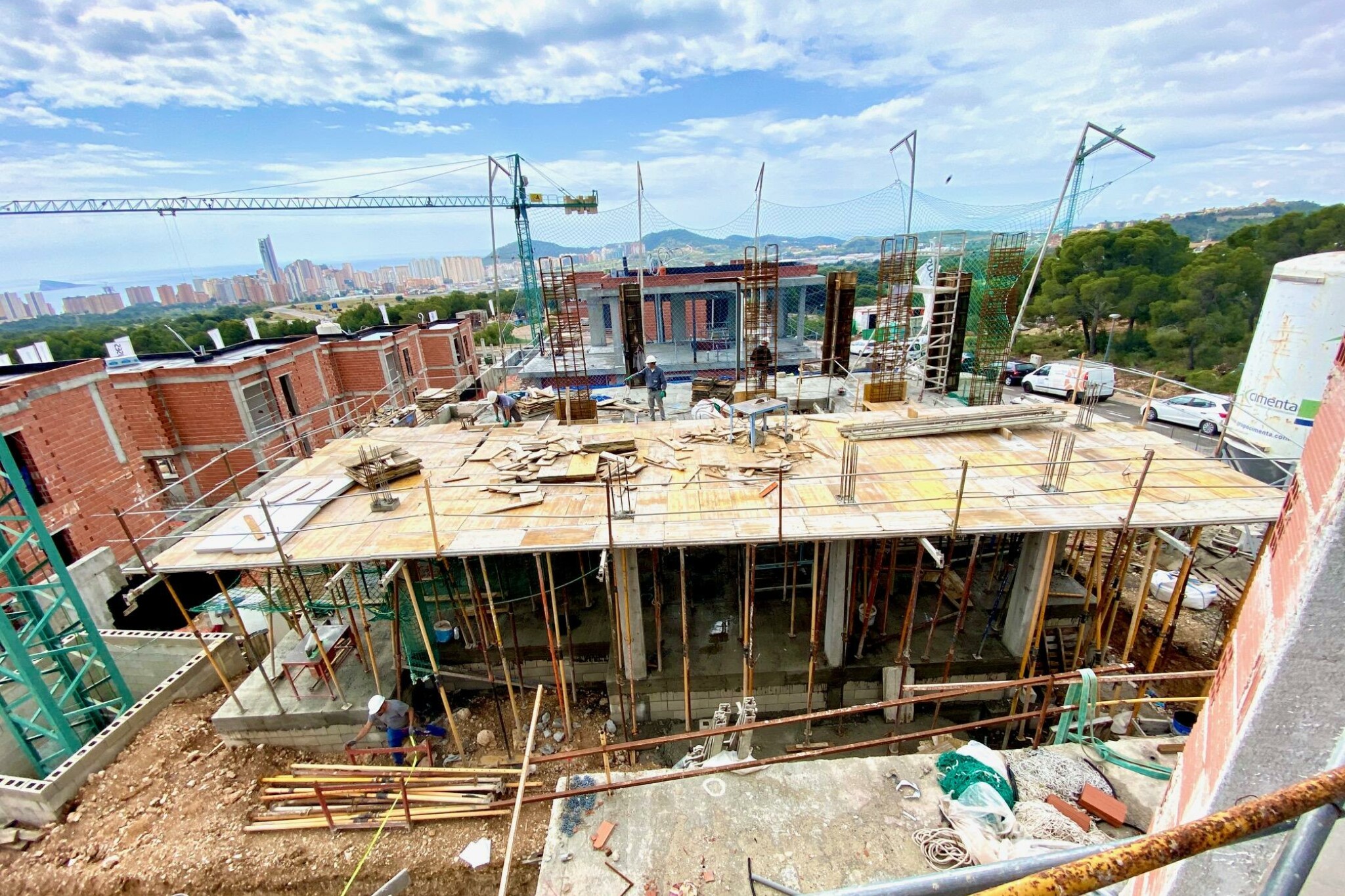 Los trabajos de construcción de nuestras promociones se han reanudado